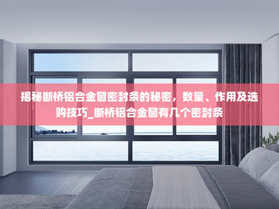 揭秘断桥铝合金窗密封条的秘密，数量、作用及选购技巧_断桥铝合金窗有几个密封条
