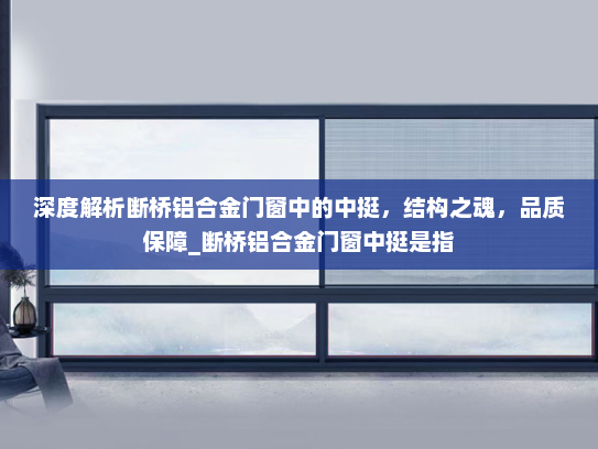 深度解析断桥铝合金门窗中的中挺，结构之魂，品质保障_断桥铝合金门窗中挺是指