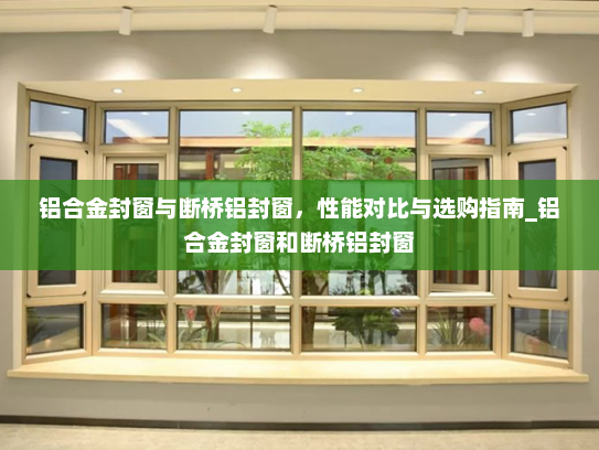 铝合金封窗与断桥铝封窗，性能对比与选购指南_铝合金封窗和断桥铝封窗