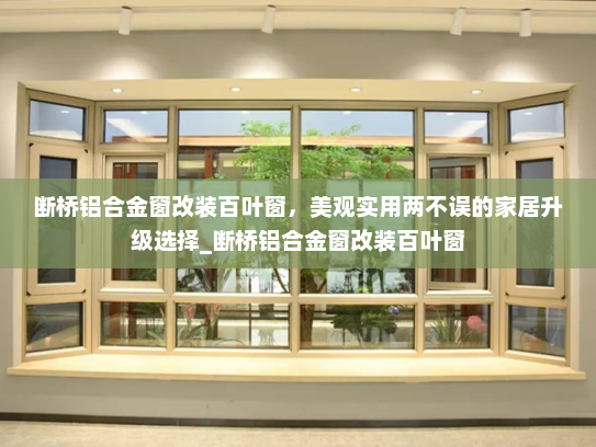 断桥铝合金窗改装百叶窗，美观实用两不误的家居升级选择_断桥铝合金窗改装百叶窗