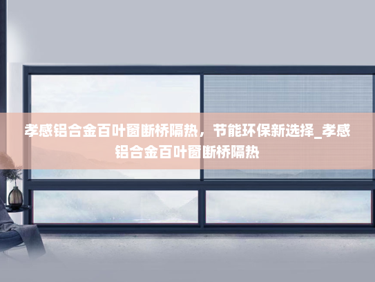 孝感铝合金百叶窗断桥隔热，节能环保新选择_孝感铝合金百叶窗断桥隔热